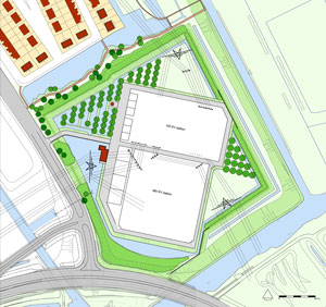 Inrichtingsplan 380kV station