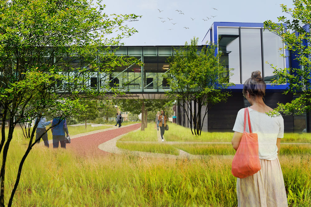 Landschapsontwerp Softwareweg, Amersfoort