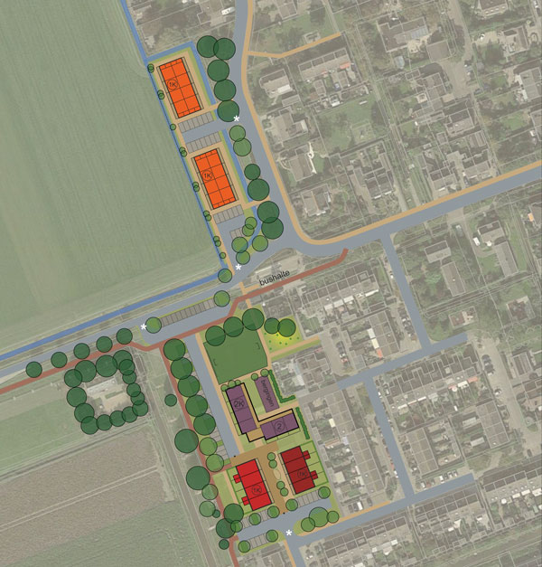 Stedenbouwkundig plan Tochtpad, Noordeinde