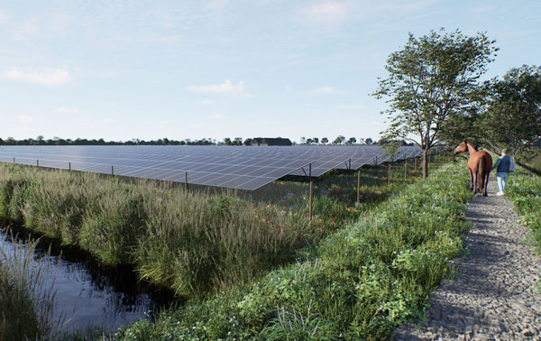 Zonnepark De Ekers, inpassingsplan