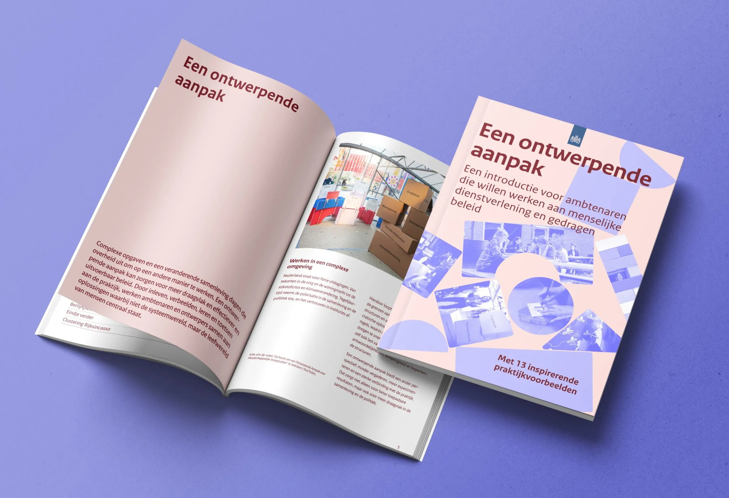 Publicatie 'Een ontwerpende aanpak in de overheid'; Michi-Noeki als voorbeeldcasus